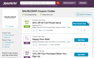 RetailMeNot Screenshot