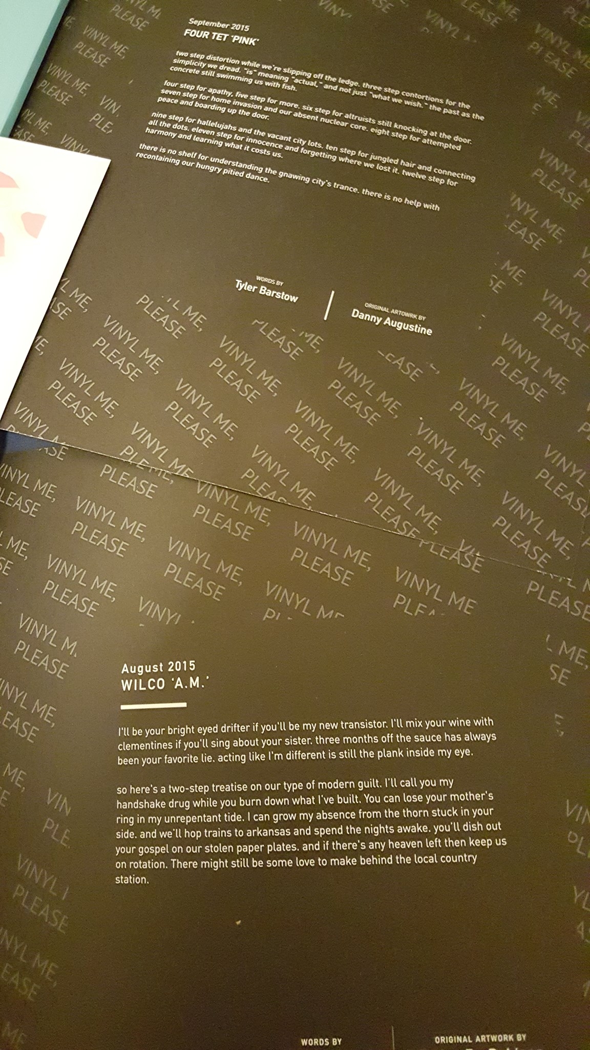 Vinyl Me, Please Subscription Box Review